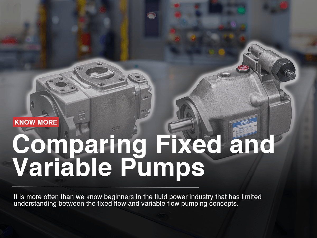 Comparing Fixed and Variable Pumps