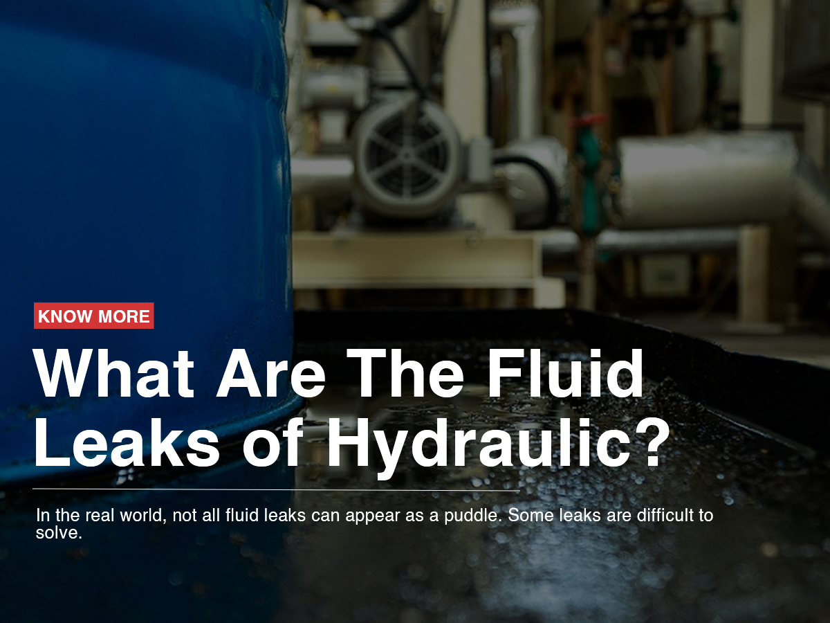 What Are The Fluid Leaks of Hydraulic?