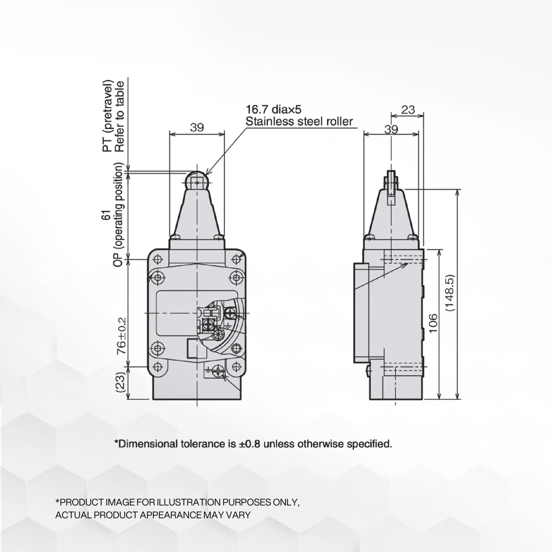 ケイ　ルビー 5LX7001-R | Vertical Explosion-Proof Switch - Cascade Industrial