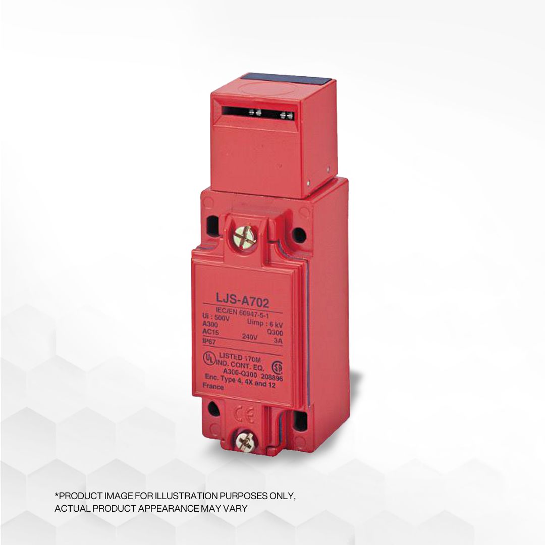 LJS-A702 | Die-Cast Safety Interlock Switch - Cascade Industrial