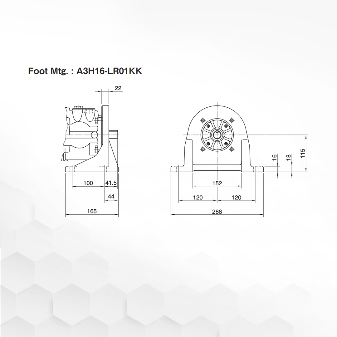 A3H16-LR01KK-10 | Variable Displacement Piston Pump