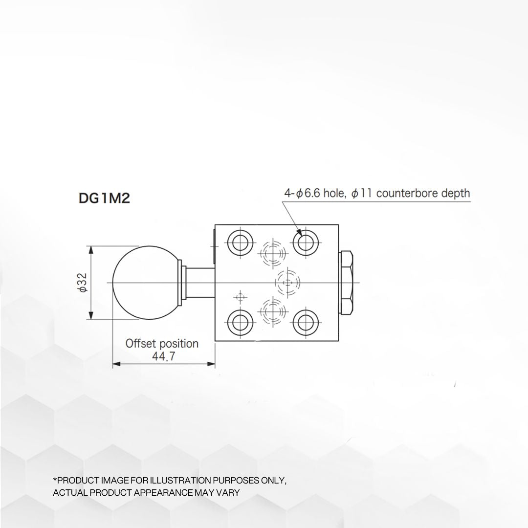 DT1M2-47A-10-JA-J | Manually Operated Directional Control Valve