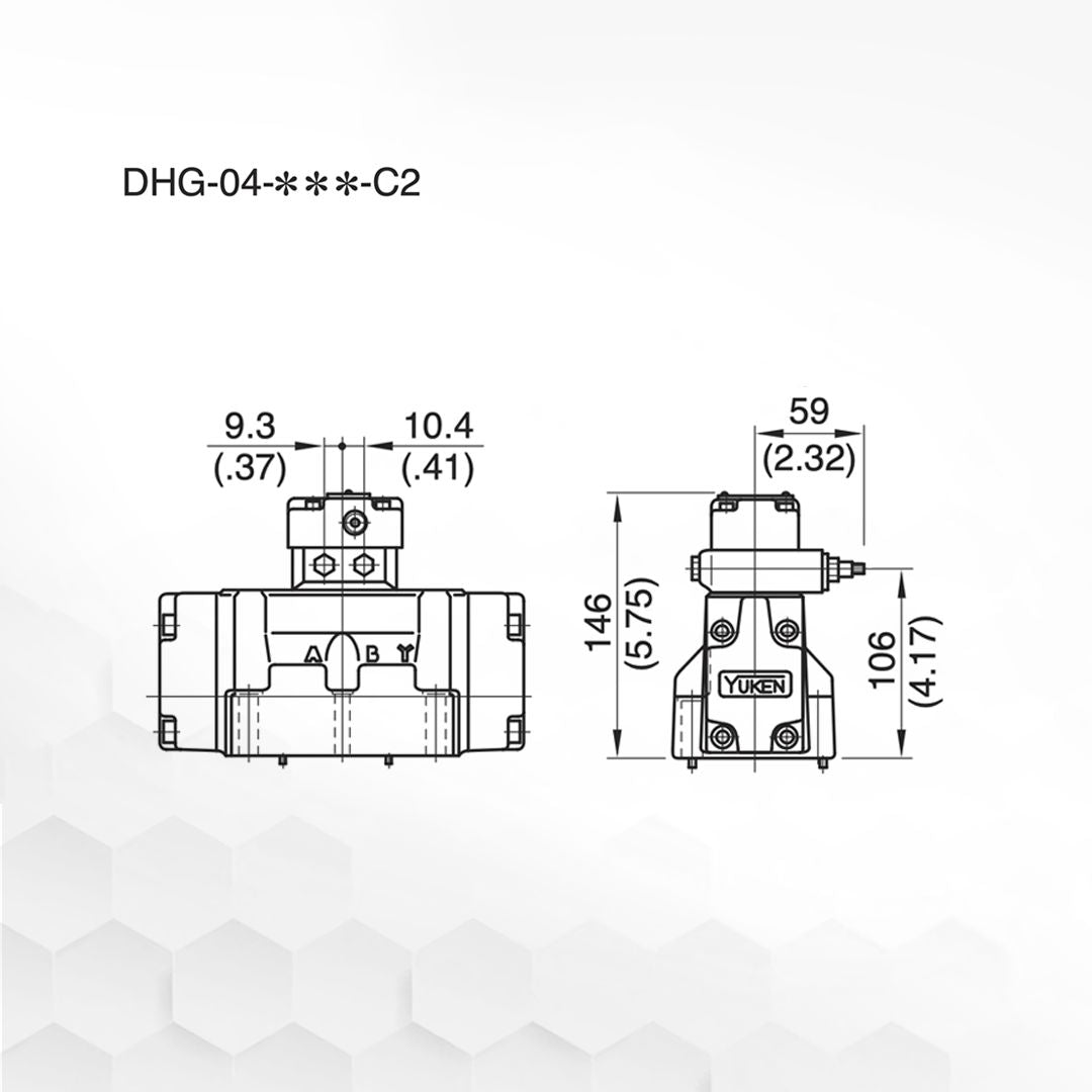 DHG-04-3C4-C2-5090 | Pilot Operated Directional Valve