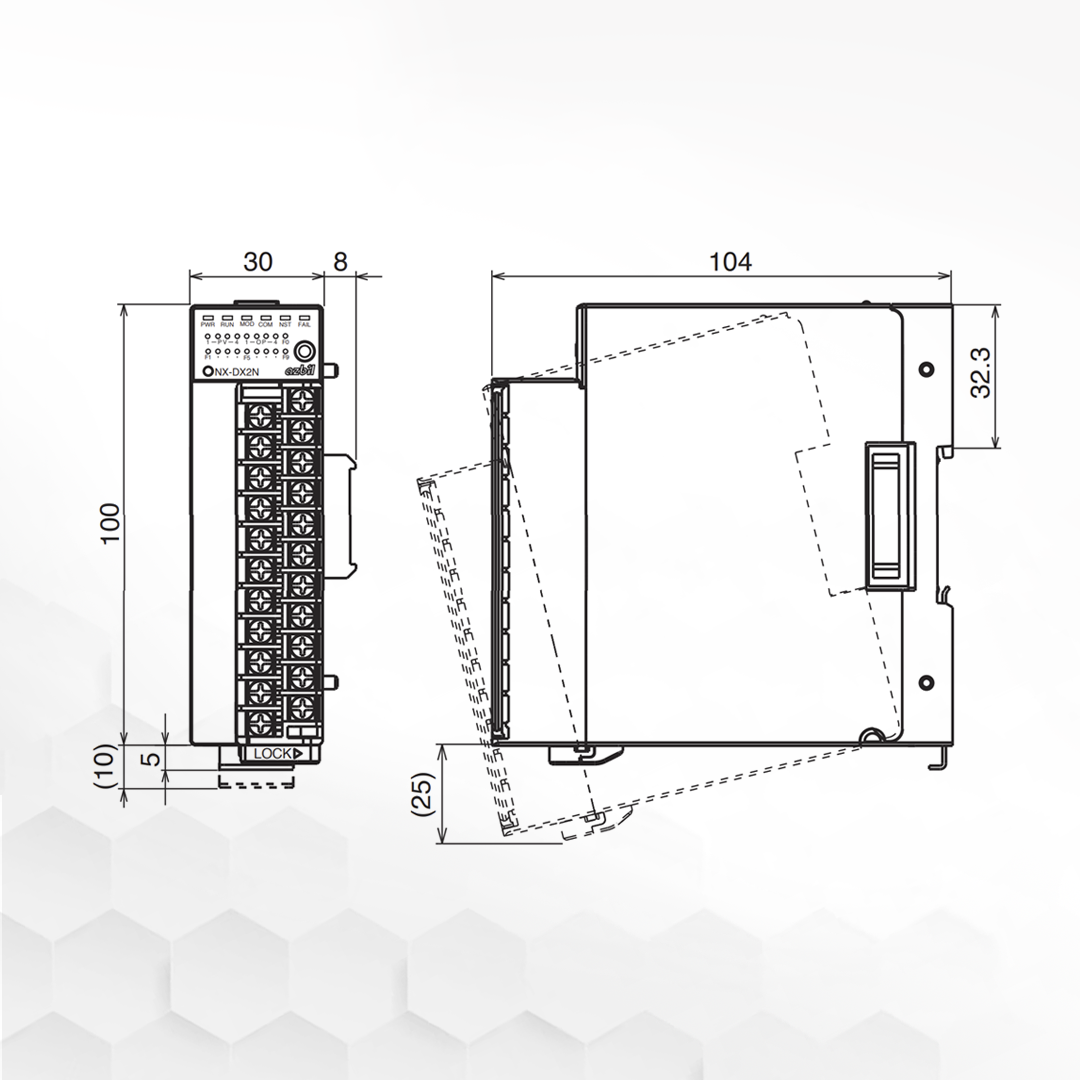 NX-DX1NT160L | Digital Input Module