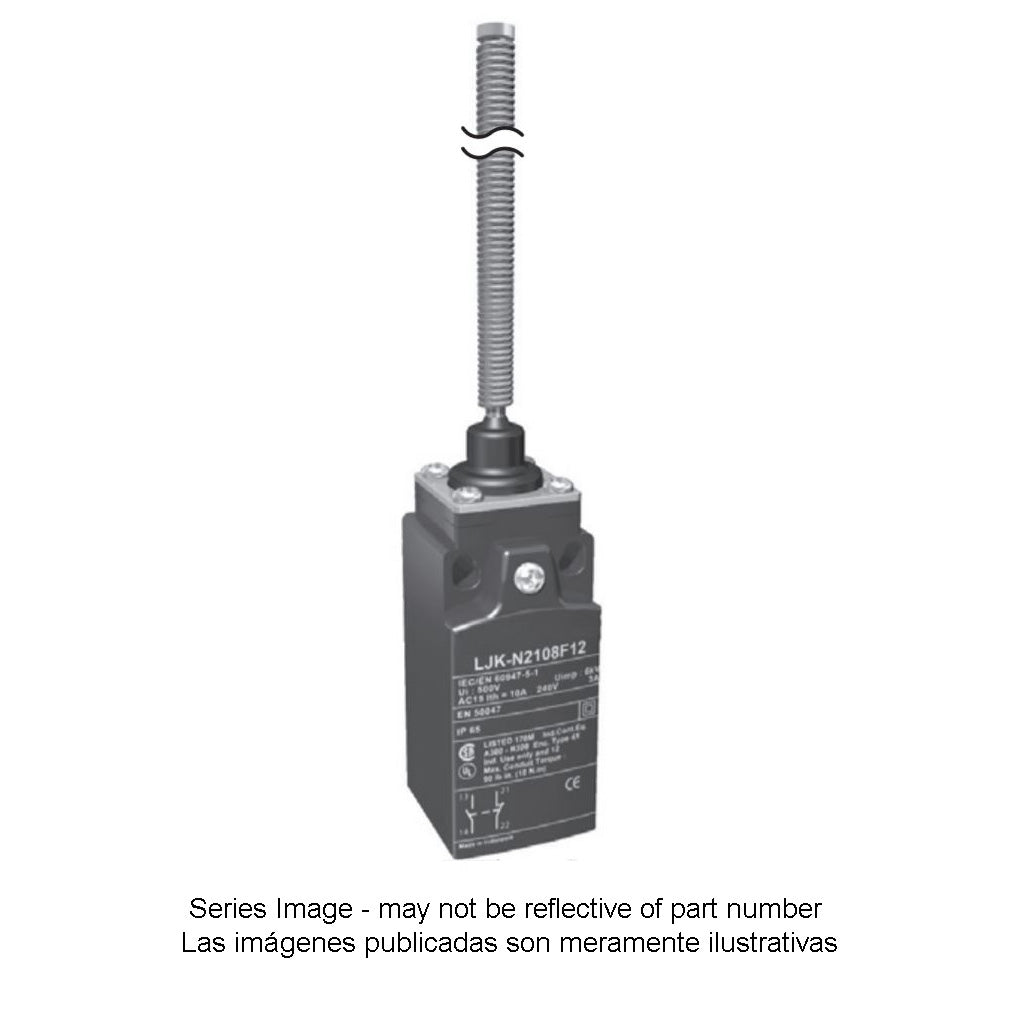 LJK Series - Compact Plastic Limit Switches with Positive Opening Mechanism - N2108F12