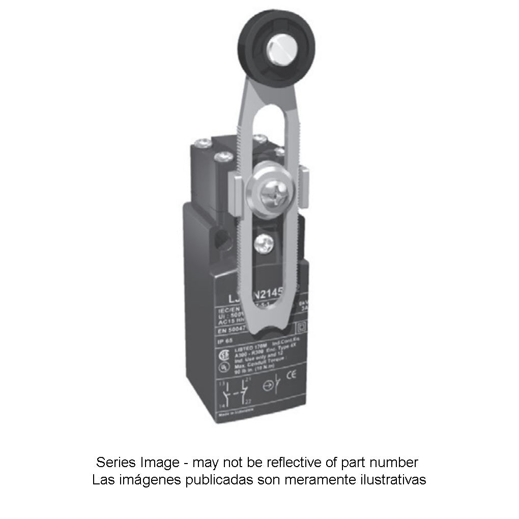 LJK Series - Compact Plastic Limit Switches with Positive Opening Mechanism - N2145F12