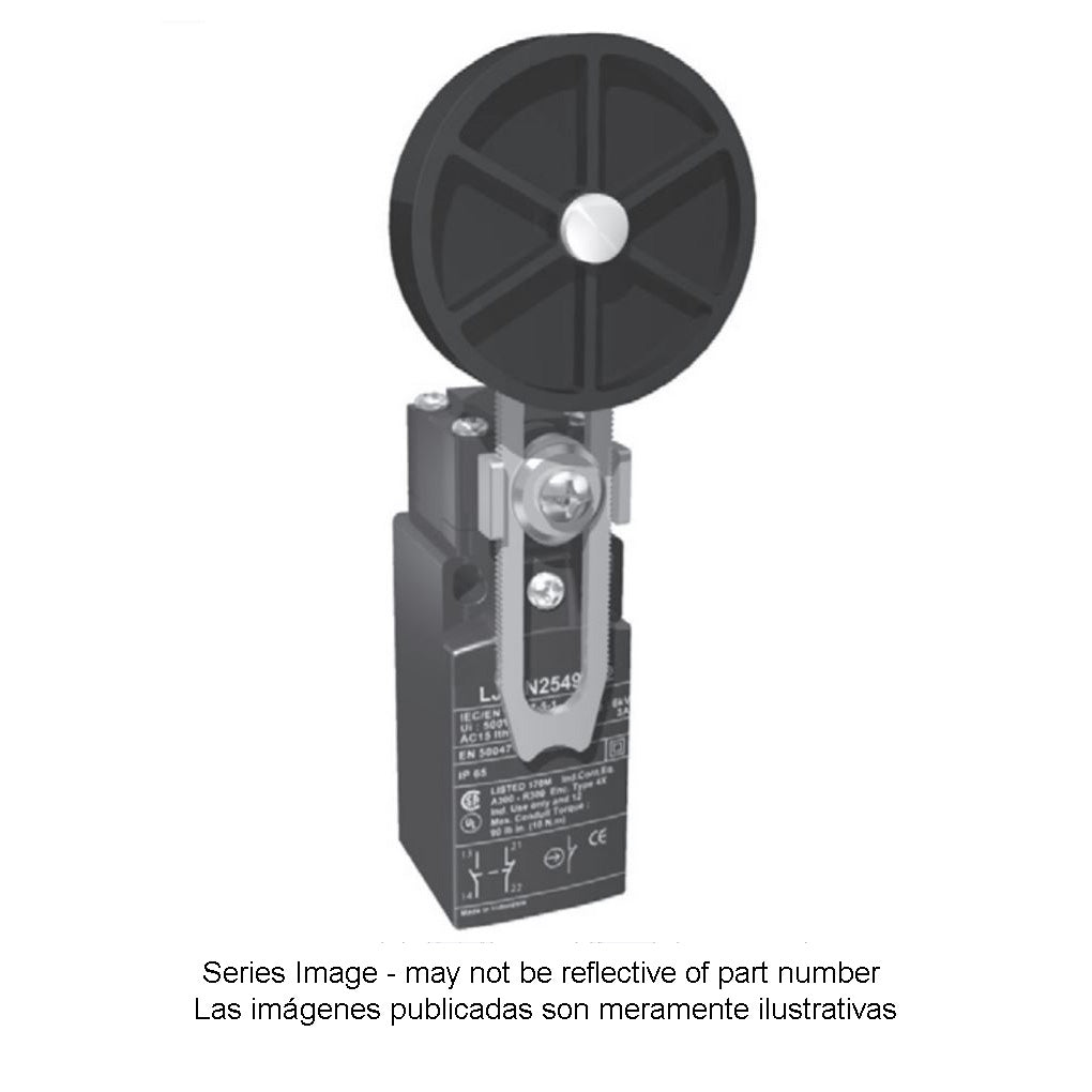 LJK Series - Compact Plastic Limit Switches with Positive Opening Mechanism - N2149F12